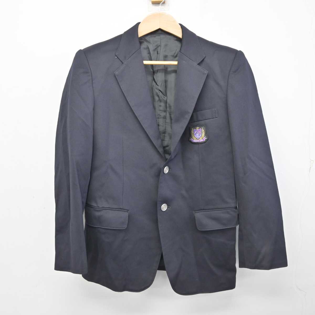 【中古】愛知県 小牧工科高等学校 男子制服 3点 (ブレザー・ズボン) sf084692