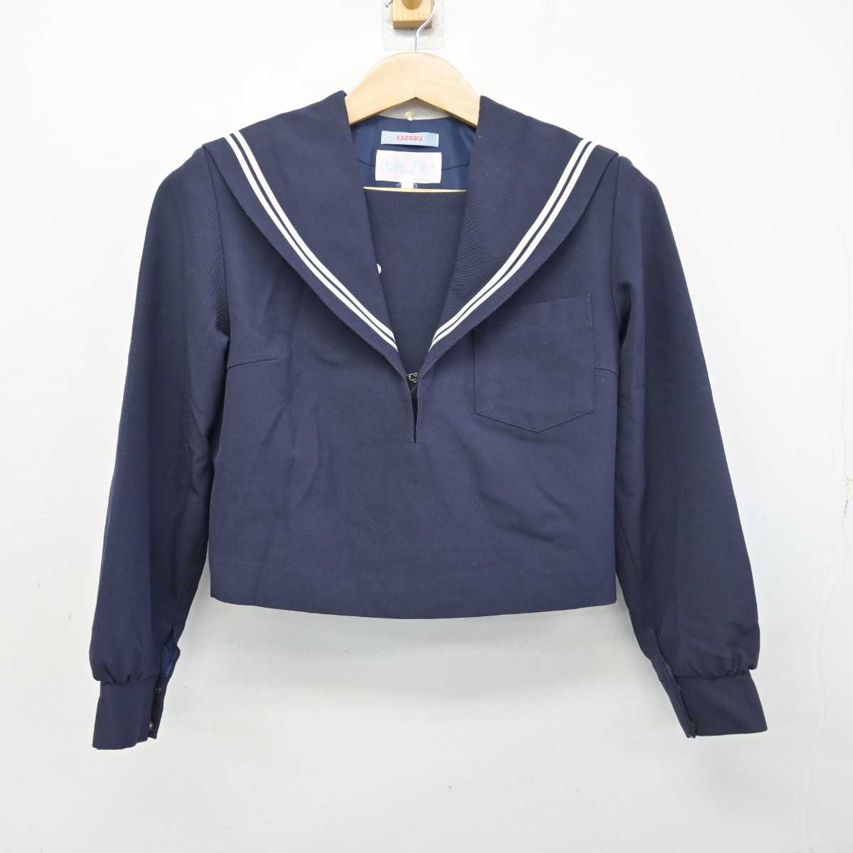 【中古】 学校名不明 女子制服 1点 (セーラー服) sf084695