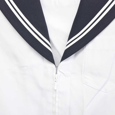 【中古】 学校名不明 女子制服 2点 (セーラー服・スカート) sf084696