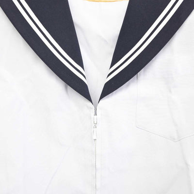 【中古】 学校名不明 女子制服 2点 (セーラー服・スカート) sf084697