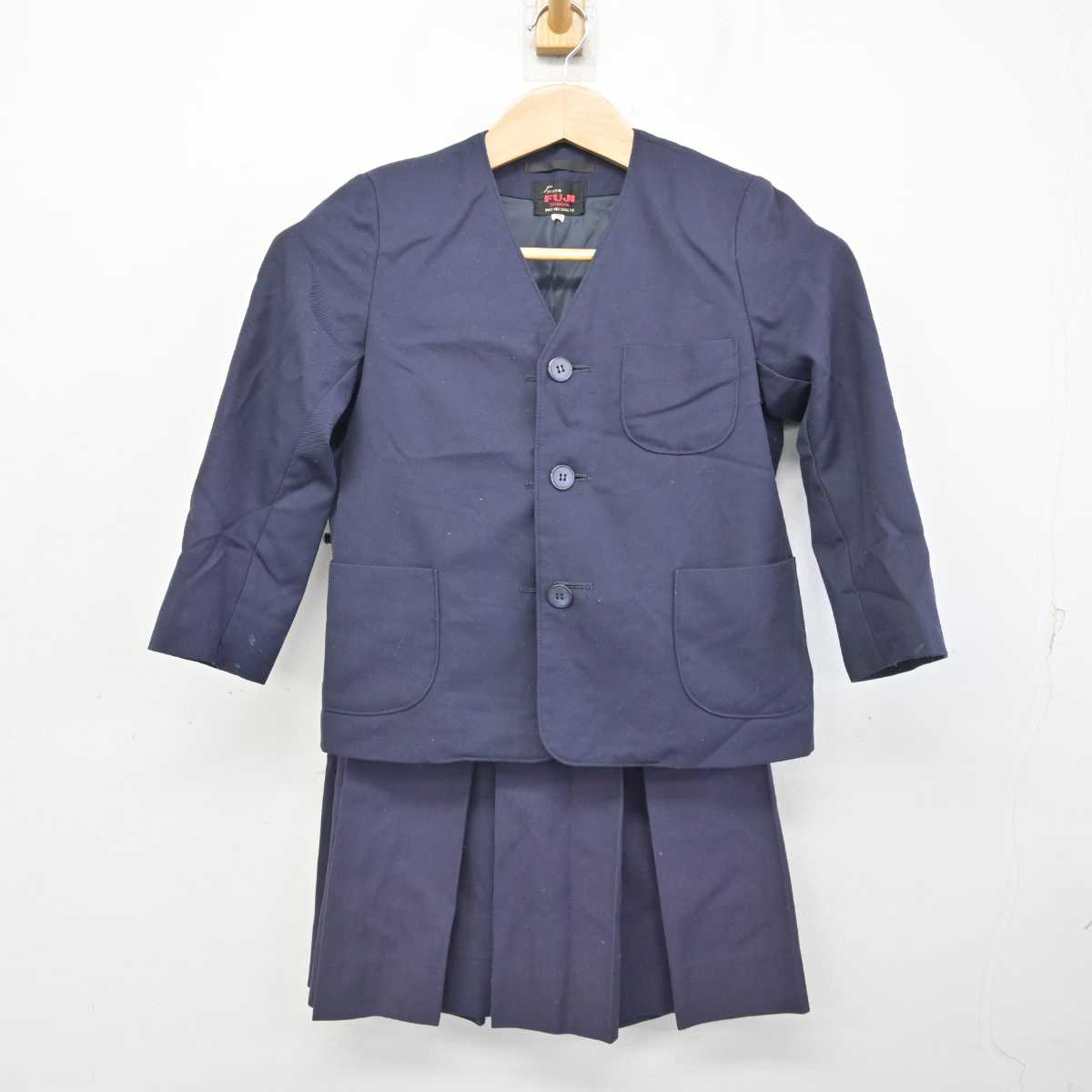 【中古】大阪府 伯太小学校 女子制服 2点 (ブレザー・スカート) sf084702