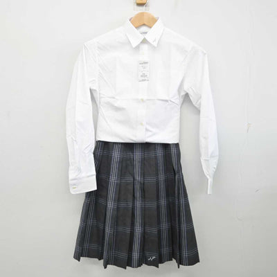 【中古】沖縄県 西原高等学校 女子制服 2点 (シャツ・スカート) sf084705