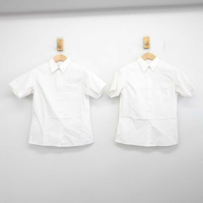 【中古】沖縄県 西原高等学校 女子制服 2点 (シャツ) sf084706