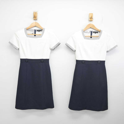 【中古】 クリニック受付 女子制服 2点 (ワンピース) sf084707