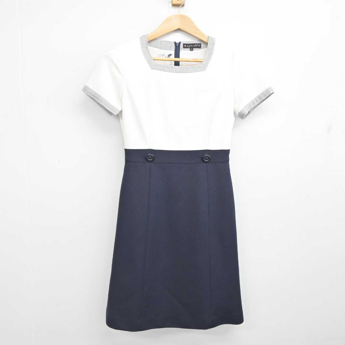 【中古】 クリニック受付 女子制服 2点 (ワンピース) sf084707