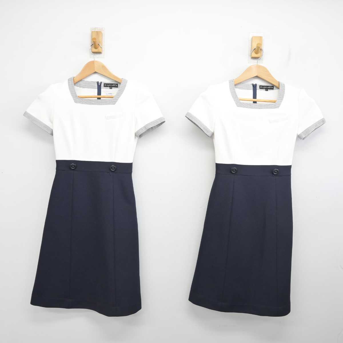 【中古】 クリニック受付 女子制服 2点 (ワンピース) sf084708