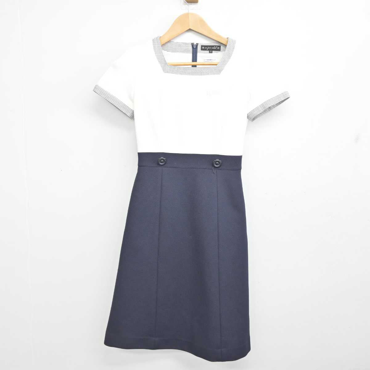 【中古】 クリニック受付 女子制服 2点 (ワンピース) sf084708