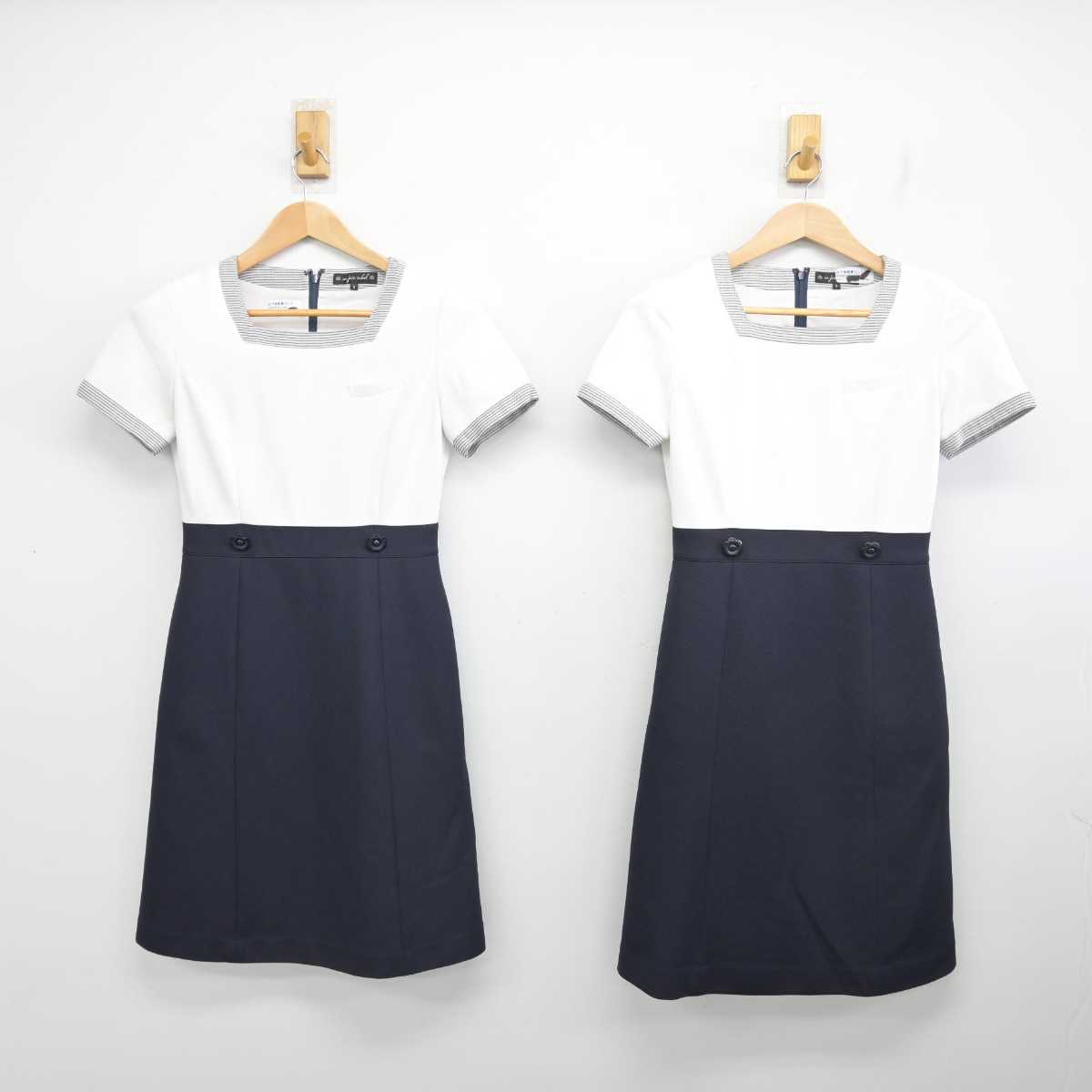 【中古】 クリニック受付 女子制服 2点 (ワンピース) sf084709