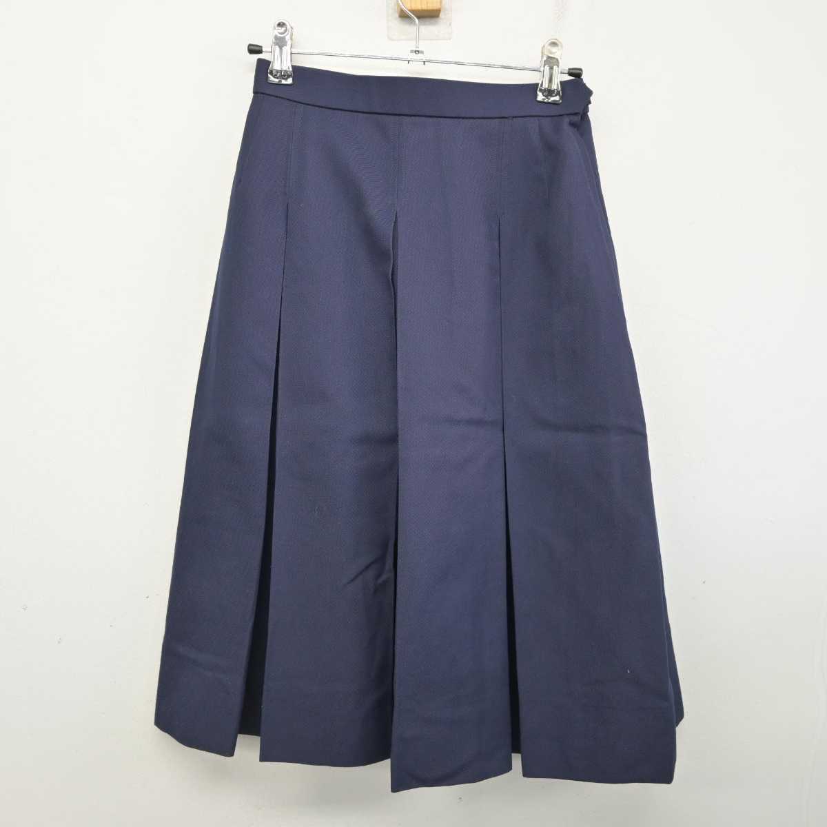 【中古】東京都 武蔵村山市立第三中学校 女子制服 4点 (ブレザー・ベスト・スカート) sf084725