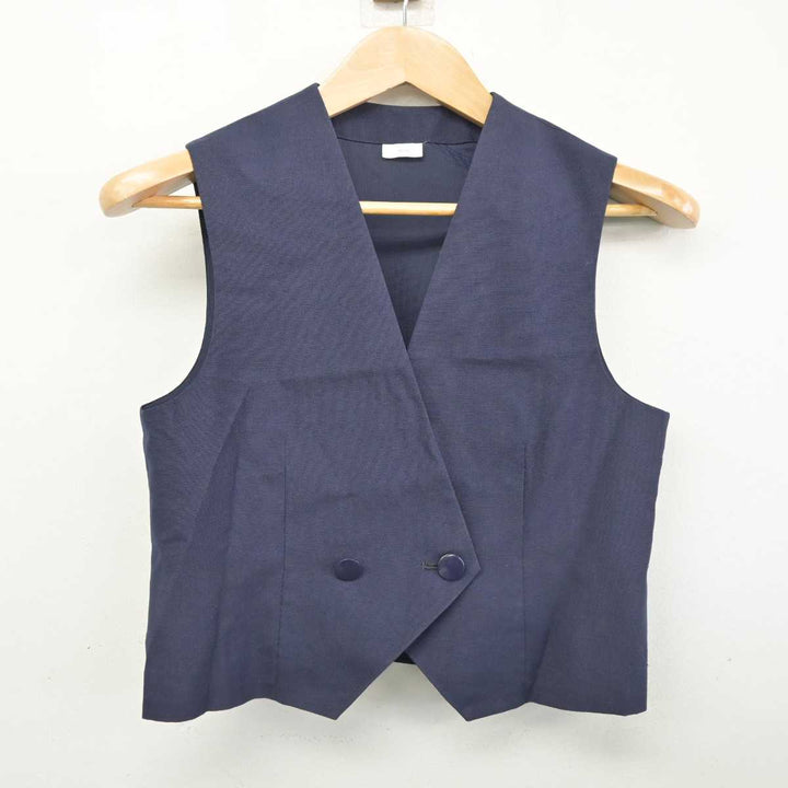 中古】東京都 武蔵村山市立第三中学校 女子制服 3点 (ベスト