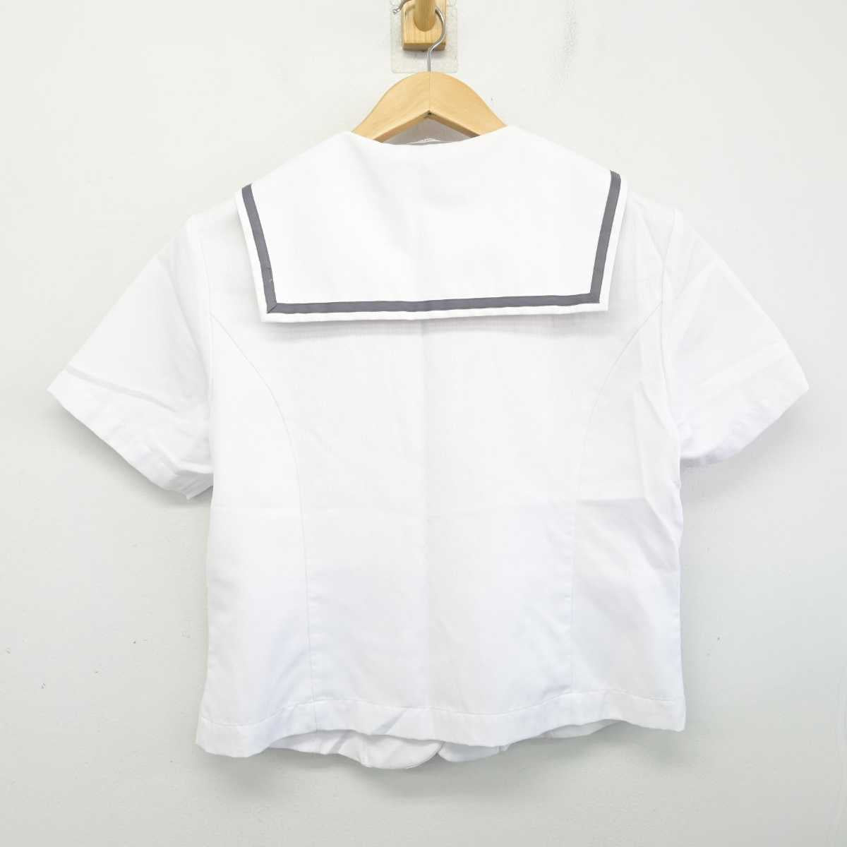 【中古】山形県 米沢中央高等学校 女子制服 2点 (セーラー服) sf084732