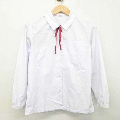 【中古】高知県 大津中学校 女子制服 5点 (ブレザー・ベスト・シャツ・スカート) sf084766