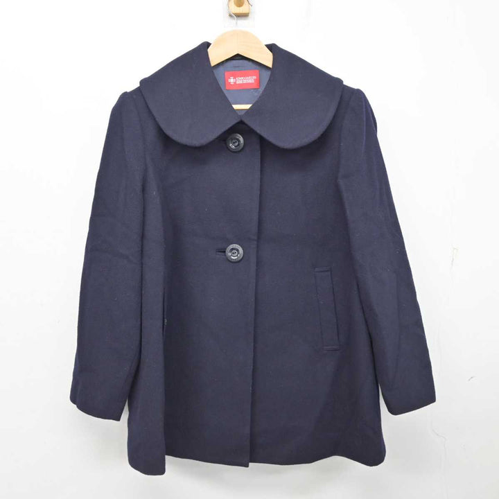 中古】愛知県 金城学院中学校 女子制服 1点 (コート) sf084771