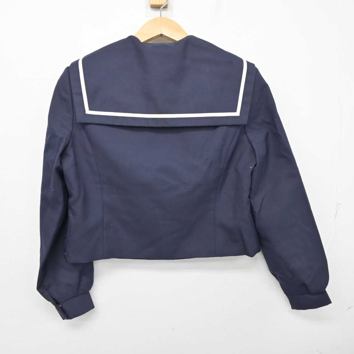 【中古】和歌山県 岩出中学校 女子制服 2点 (セーラー服・スカート) sf084783