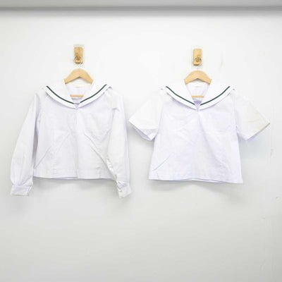 【中古】和歌山県 岩出中学校 女子制服 2点 (セーラー服) sf084785