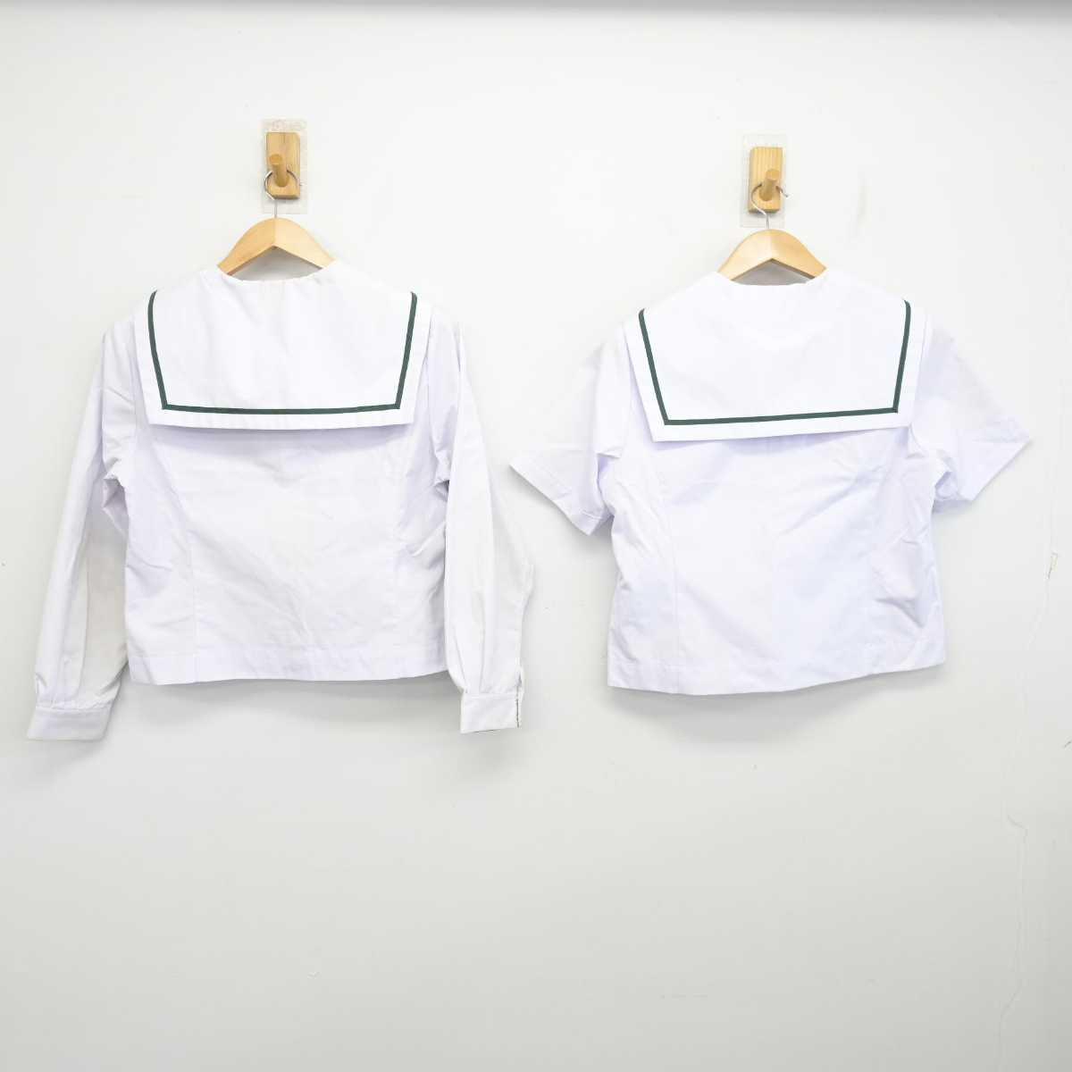 【中古】和歌山県 岩出中学校 女子制服 2点 (セーラー服) sf084785