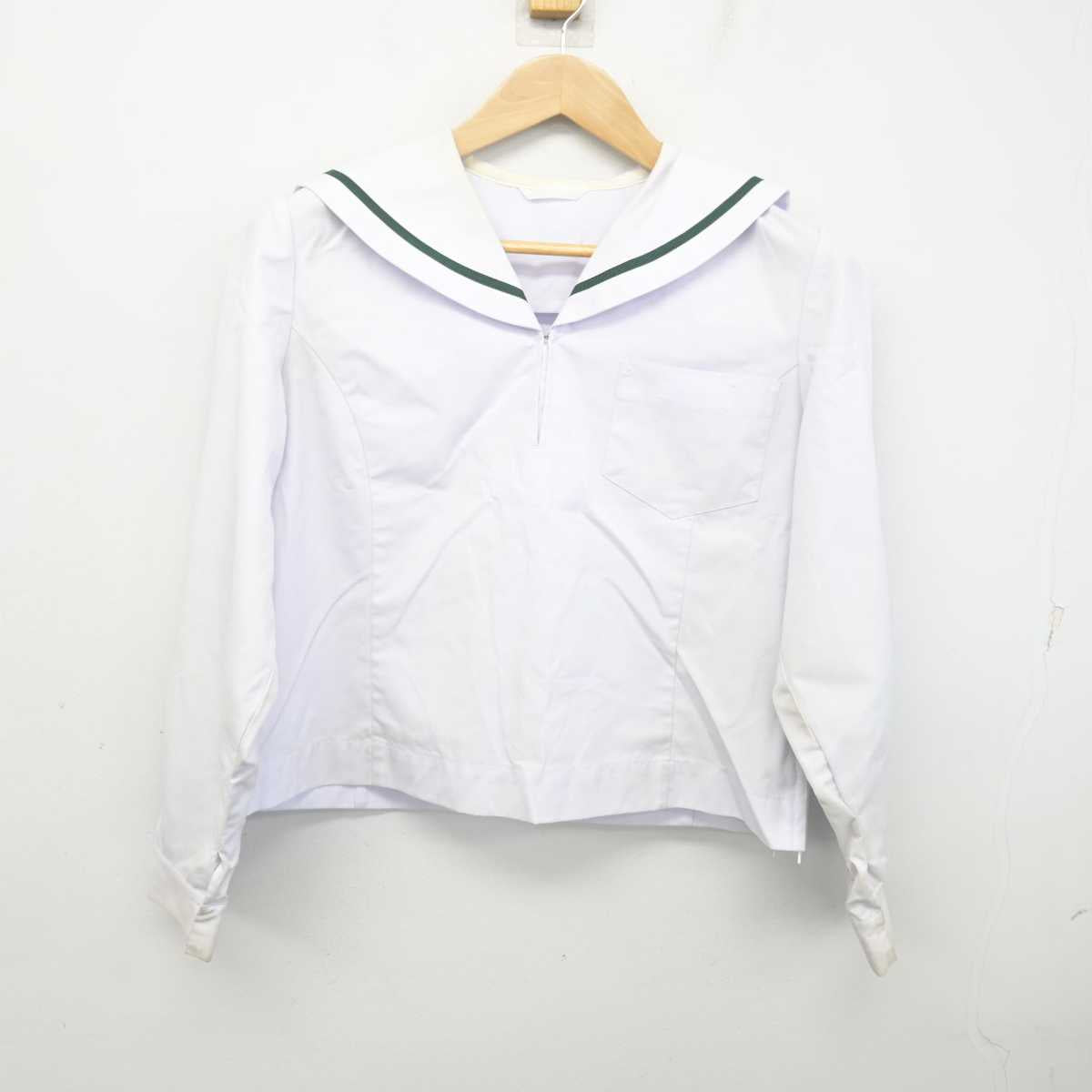 【中古】和歌山県 岩出中学校 女子制服 2点 (セーラー服) sf084785