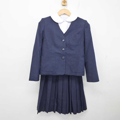 【中古】富山県 富山東高等学校 女子制服 4点 (ブレザー・ベスト・シャツ・スカート) sf084786