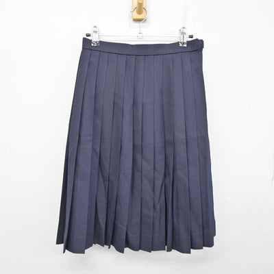 【中古】長野県 高瀬中学校 女子制服 2点 (ベスト・スカート) sf084794