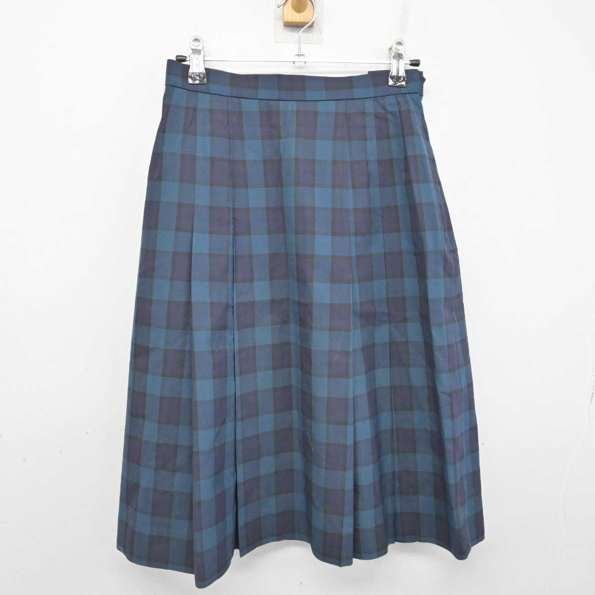 【中古】三重県 メリノール女子学院 女子制服 2点 (ニット・スカート) sf084802