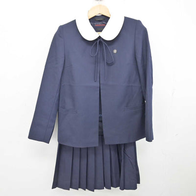 【中古】千葉県 木間ケ瀬中学校 女子制服 4点 (ブレザー・ベスト・スカート) sf084814