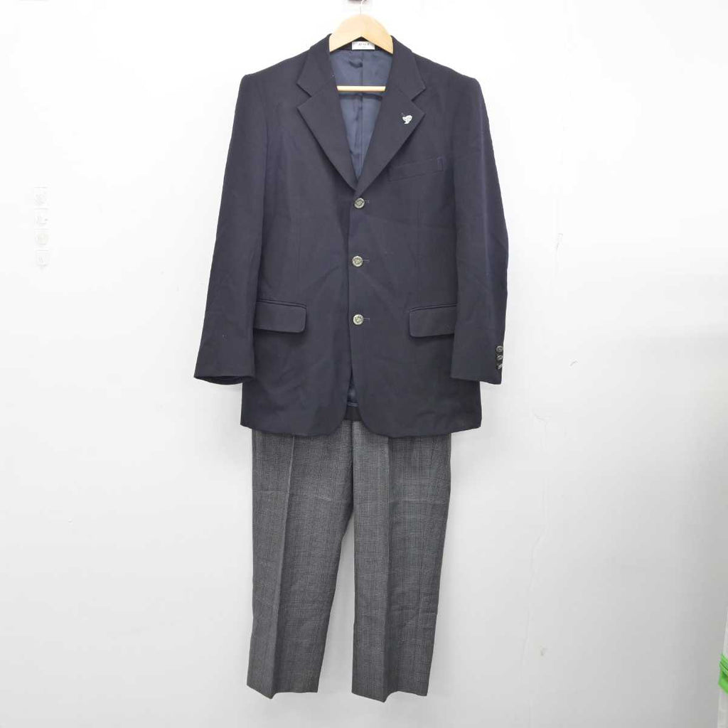 U194/S983 (中古) 神奈川県 横浜栄高校 男子制服8点 /M/175/W82