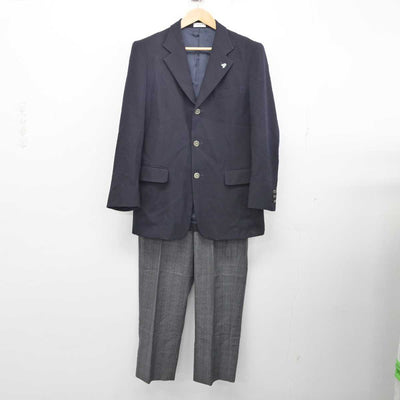 【中古】神奈川県 横浜栄高等学校 男子制服 6点 (ブレザー・ズボン) sf084840