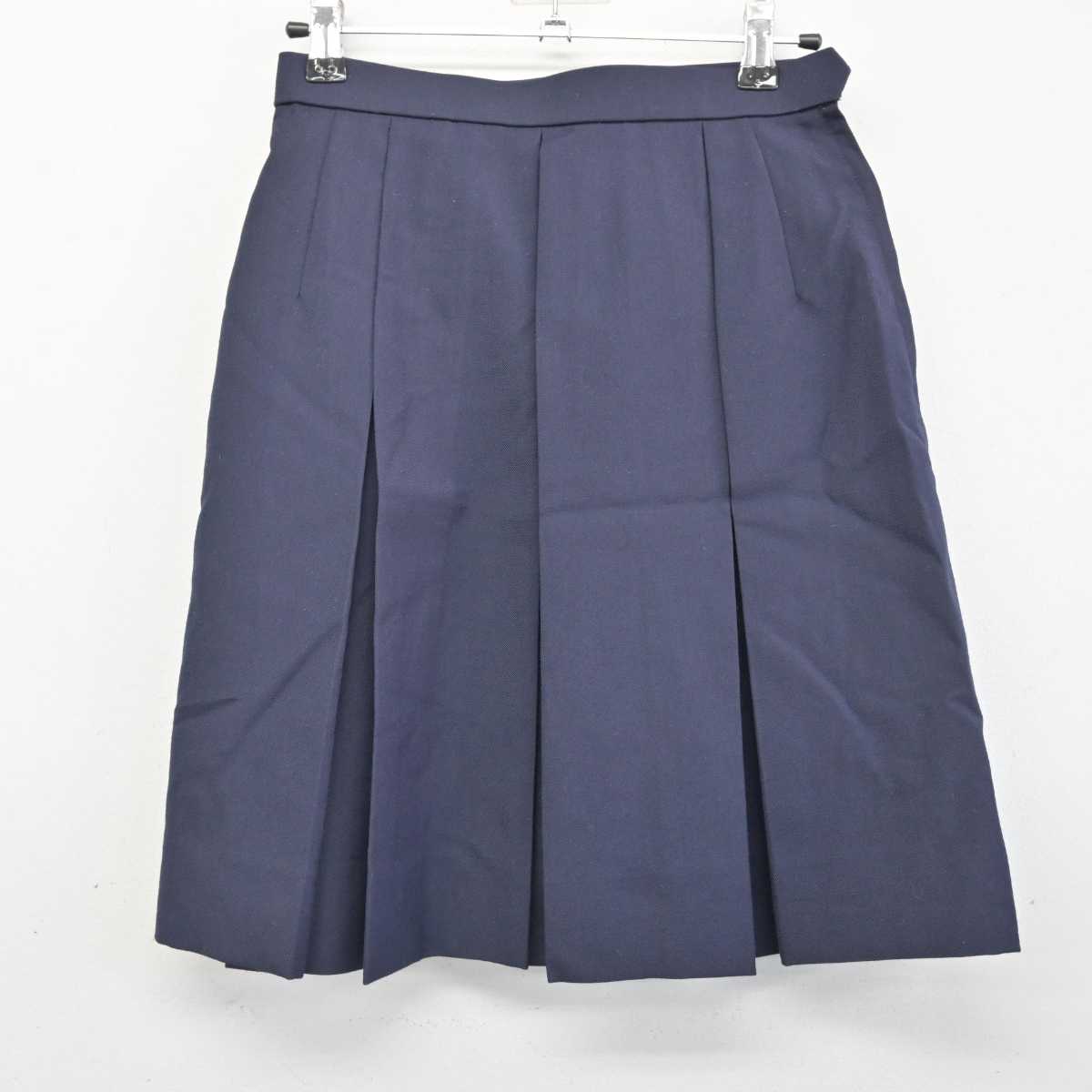 【中古】神奈川県 浜中学校 女子制服 3点 (ブレザー・ベスト・スカート) sf084841