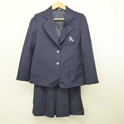 【中古】神奈川県 新井中学校 女子制服 5点 (ブレザー・ベスト・スカート) sf084845