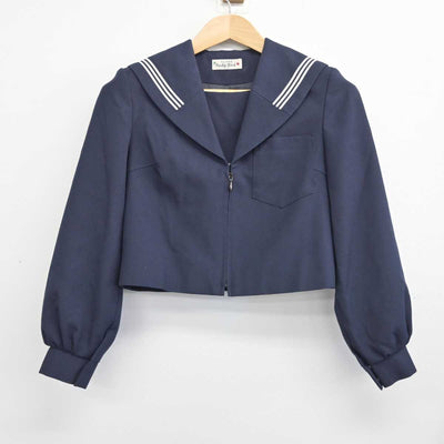 【中古】愛知県 川名中学校 女子制服 2点 (セーラー服・スカート) sf084849