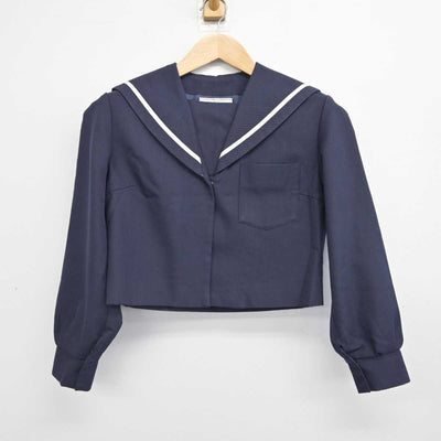 【中古】 学校名不明 女子制服 2点 (セーラー服・スカート) sf084873