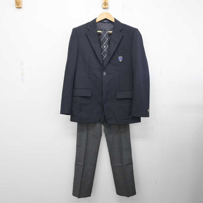 【中古】神奈川県 桐蔭学園高等学校 男子制服 3点 (ブレザー・ズボン) sf084881