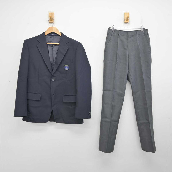 中古】神奈川県 桐蔭学園高等学校 男子制服 3点 (ブレザー