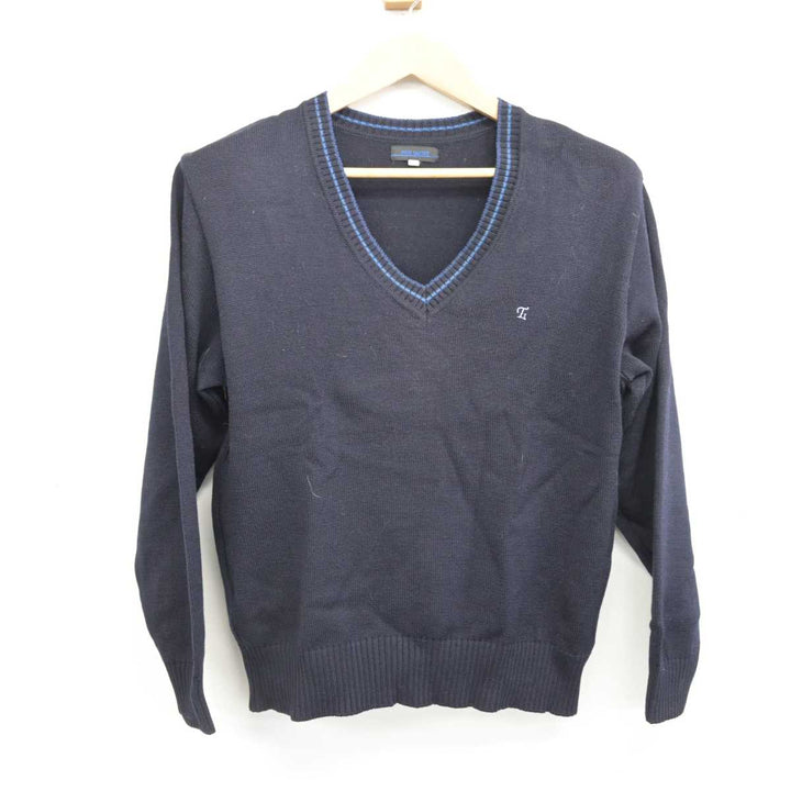 中古】茨城県 取手第一高等学校 女子制服 2点 (ニット・ニット 中古】茨城県 取手第一高等学校 女子制服 2点 (ニット・ニット