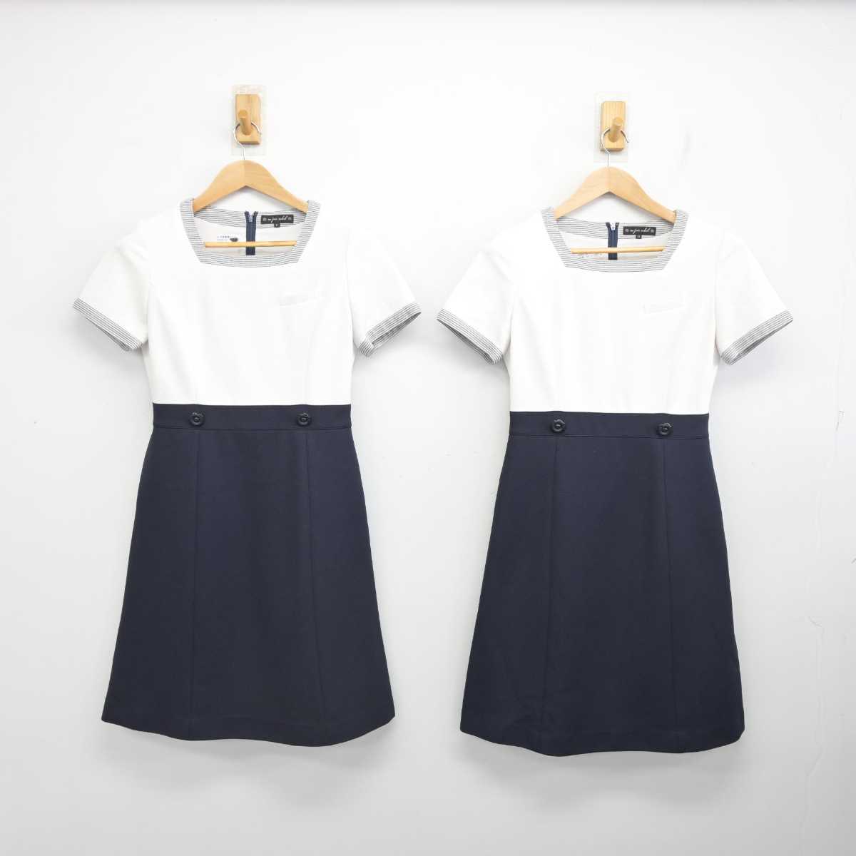 【中古】 クリニック受付 女子制服 2点 (ワンピース) sf084911