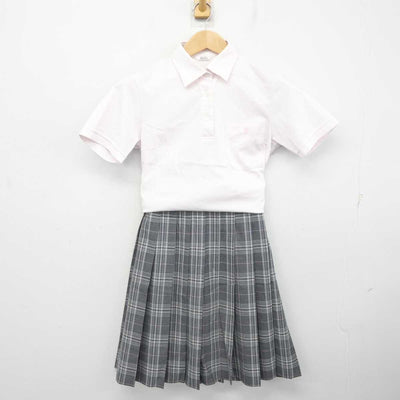 【中古】北海道 札幌創成高等学校/旧制服 女子制服 2点 (シャツ・スカート) sf084977