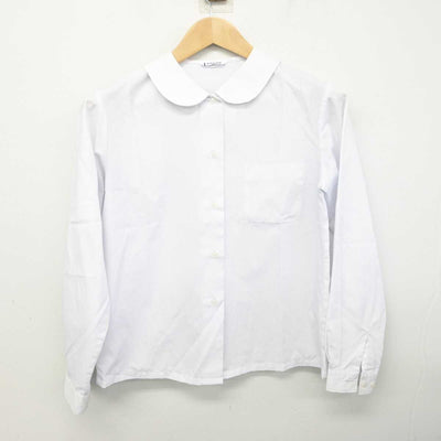 【中古】秋田県 土崎中学校 女子制服 3点 (ブレザー・シャツ・スカート) sf085044