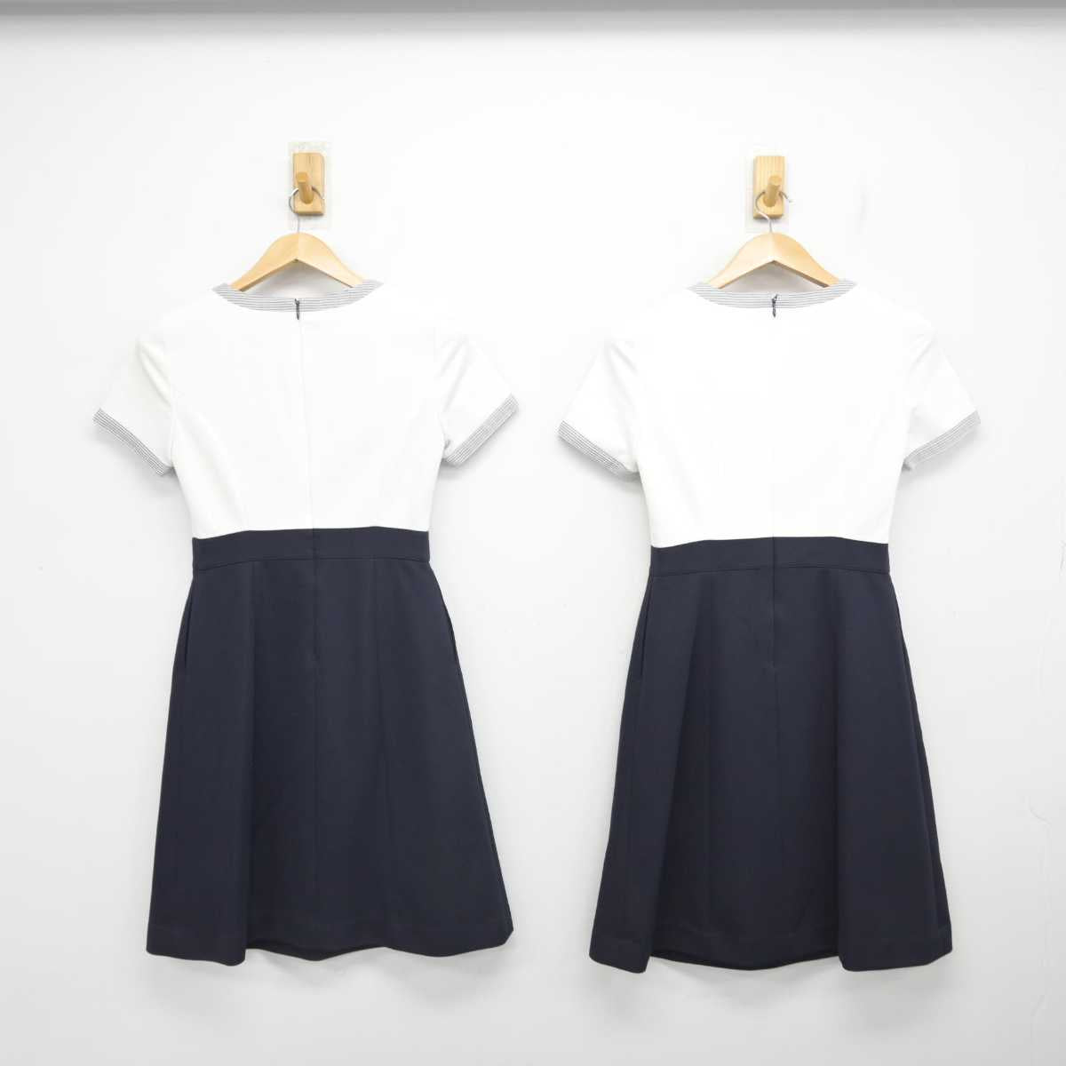 【中古】 事務服 女子制服 2点 (ワンピース) sf085086