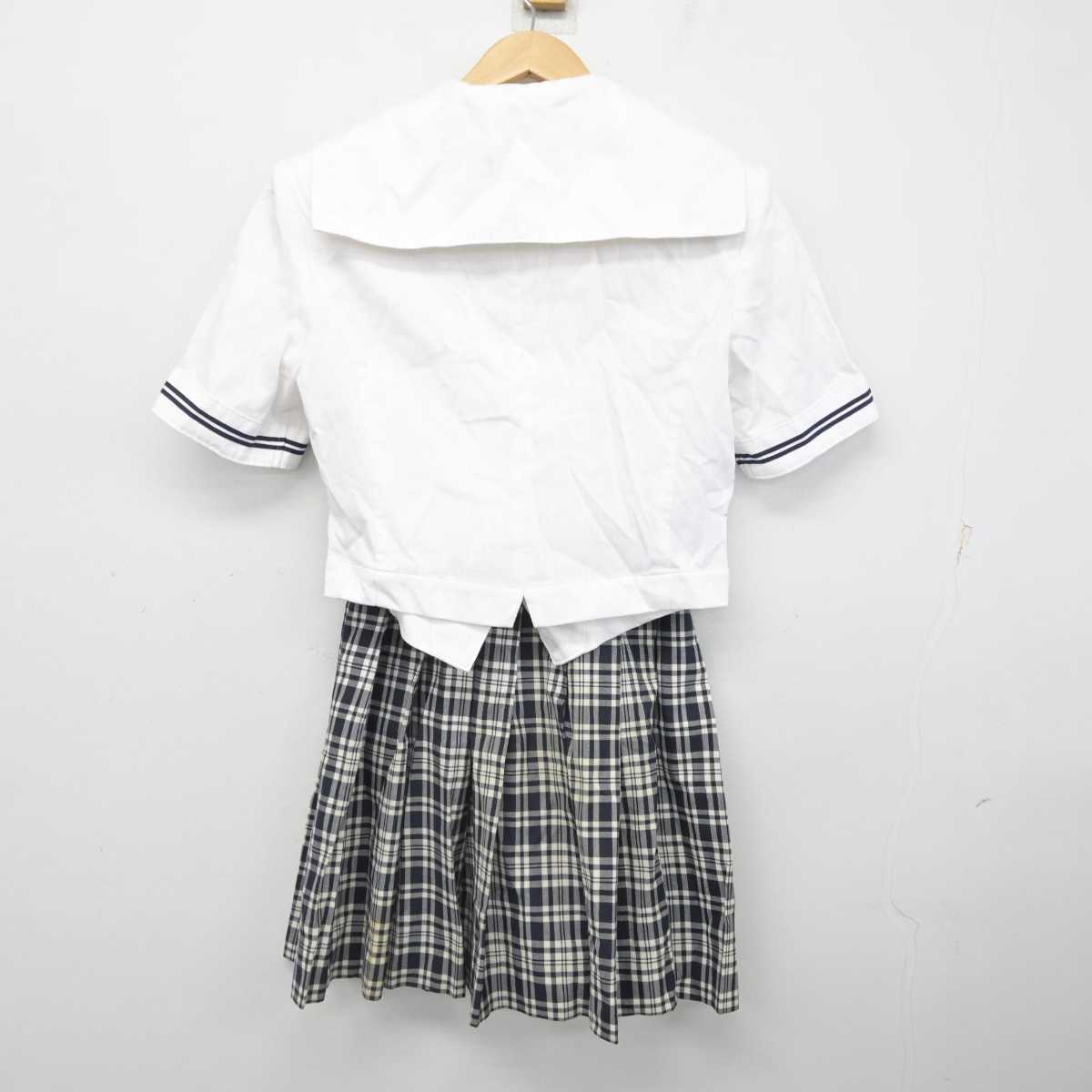中古】栃木県 宇都宮短期大学附属高等学校 女子制服 2点 中古】栃木県 宇都宮短期大学附属高等学校 女子制服 2点