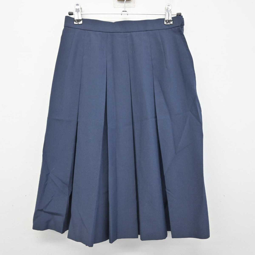 中古】神奈川県 睦合中学校 女子制服 2点 (セーラー服・スカート