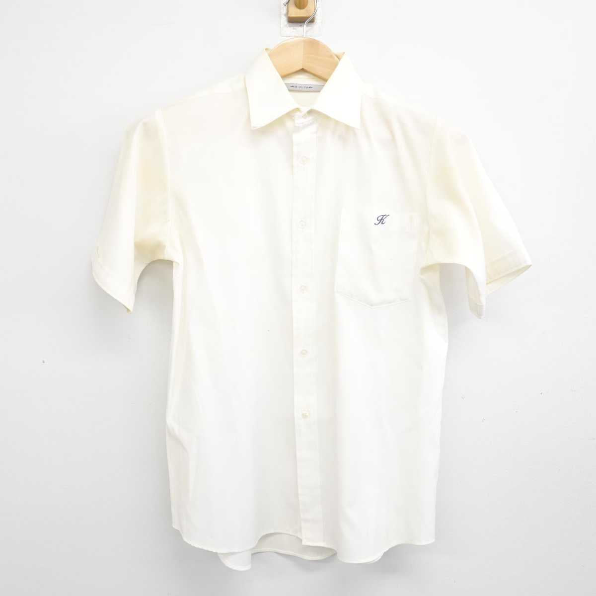 【中古】滋賀県 近江兄弟社中学校 女子制服 2点 (シャツ) sf085172