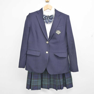 【中古】埼玉県 山村国際高等学校 女子制服 5点 (ブレザー・シャツ・スカート) sf085193