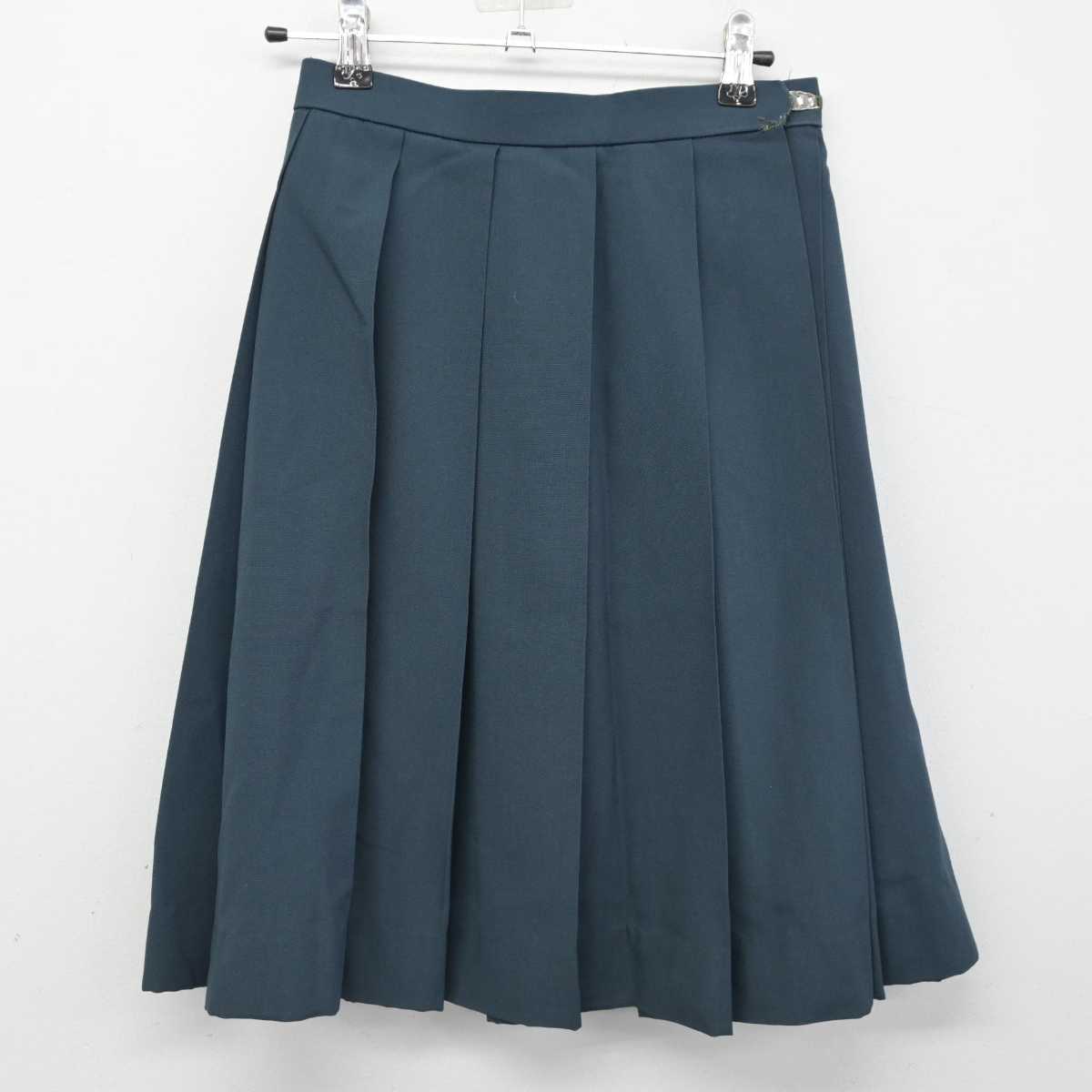 【中古】兵庫県 猪名川中学校 女子制服 2点 (ベスト・スカート) sf085200