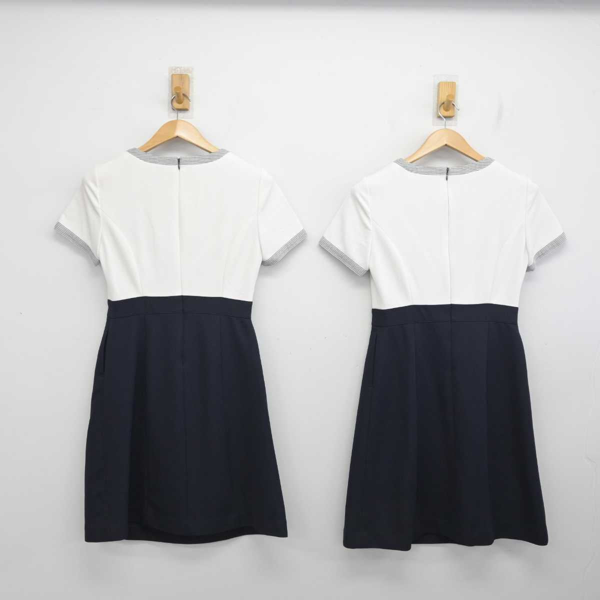 【中古】 事務服 女子制服 2点 (ワンピース) sf085232