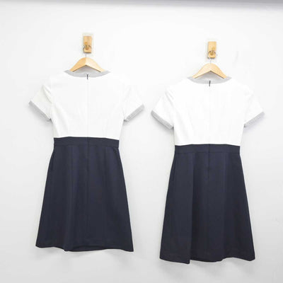 【中古】 事務服 女子制服 2点 (ワンピース) sf085233