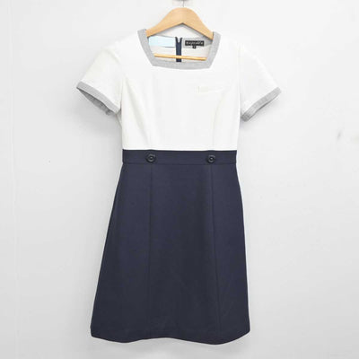 【中古】 事務服 女子制服 2点 (ワンピース) sf085233