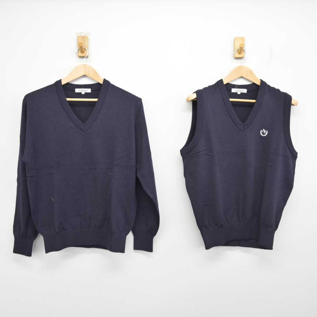 A256/S755(中古)大阪府 信太高校 制服3点 /M/セーター