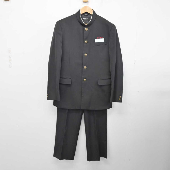 【新品未使用】福岡市内中学男子 制服ズボン 中古】福岡県 福岡市内中学校新標準服 男子制服 3点（ブレザー