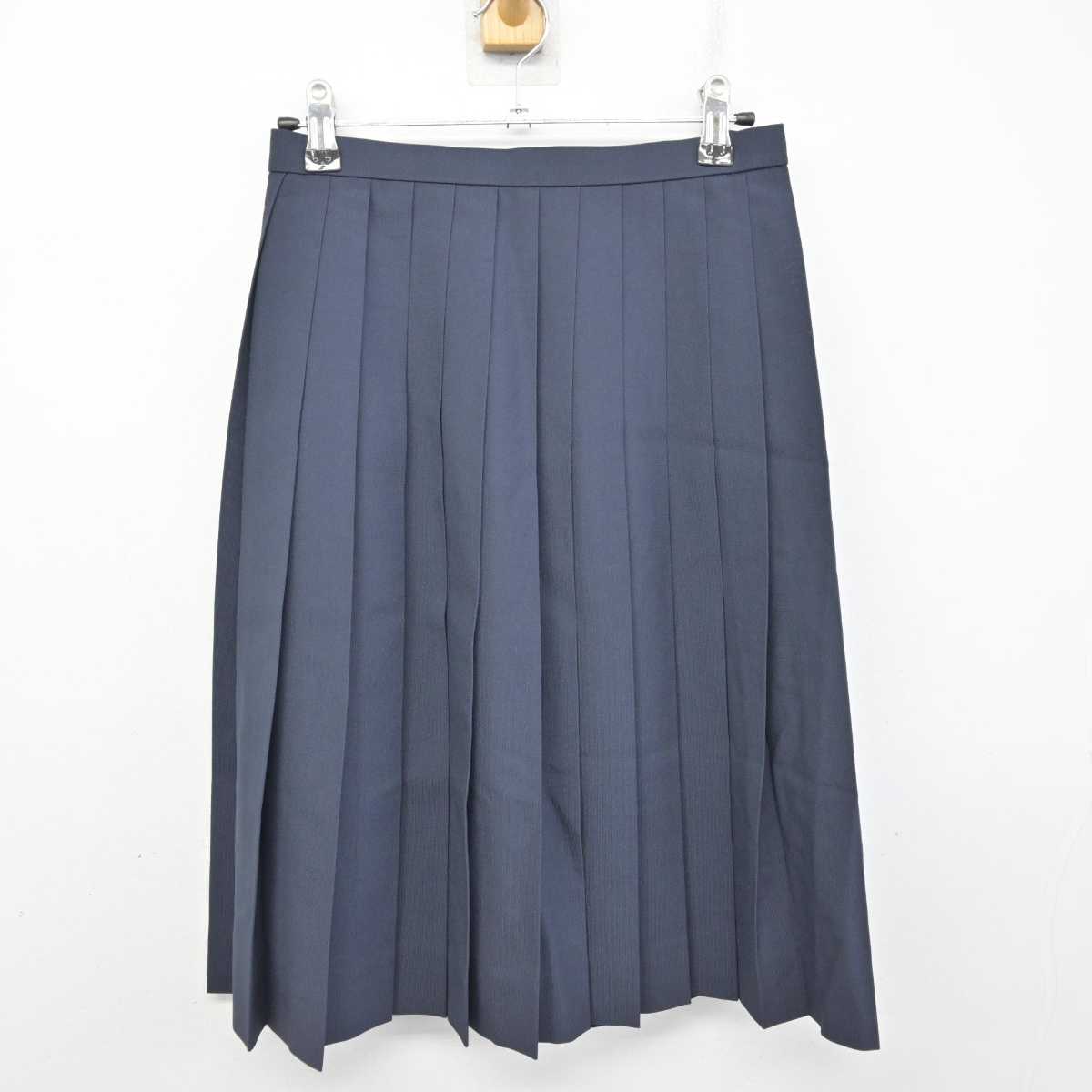 中古】北海道 札幌市立北辰中学校 女子制服 2点 (ベスト