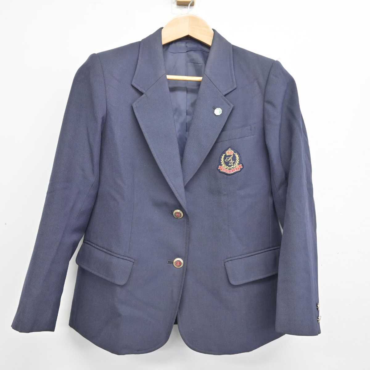 中古】東京都 足立区立第九中学校 女子制服 3点 (ブレザー 中古】東京都 足立区立第九中学校 女子制服 3点 (ブレザー